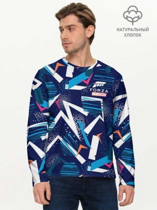 Мужской лонгслив базовый / Forza Horizon / Форза