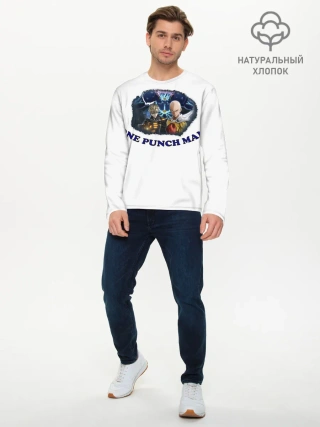 Мужской лонгслив базовый / ВанПачМен