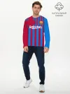 Мужской лонгслив базовый / Френки де Йонг Барселона 21/22