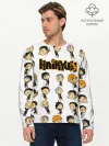 Мужской лонгслив базовый / Команда школы Карасуно | Haikyuu!!