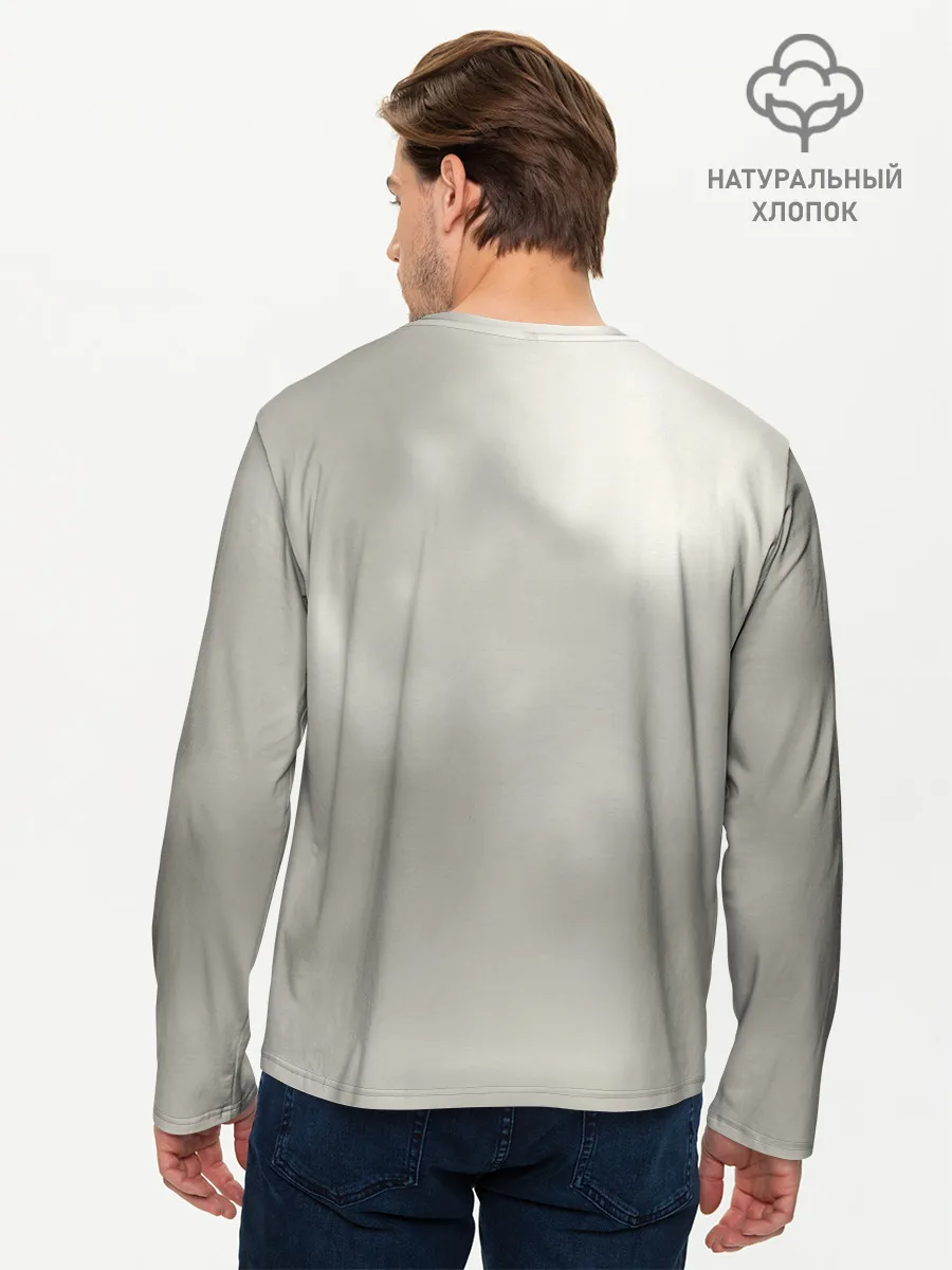 Мужской лонгслив базовый / Team Bison