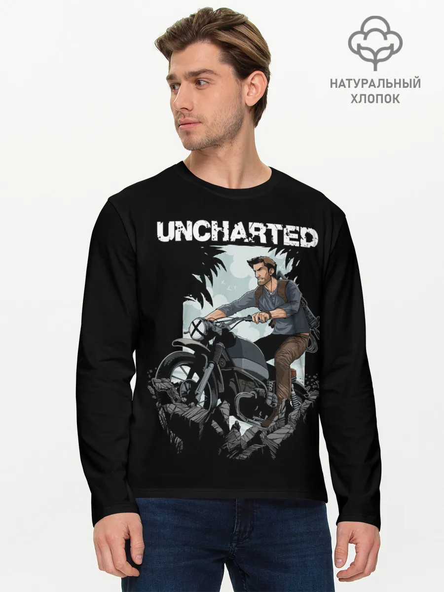 Мужской лонгслив базовый / Дерзкий Нейтан