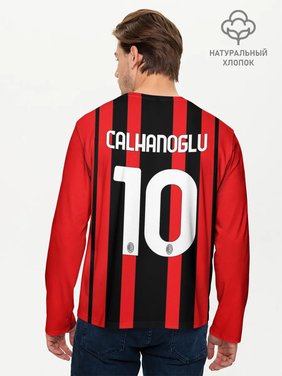 Мужской лонгслив базовый / Чалханоглу Милан 21/22 форма