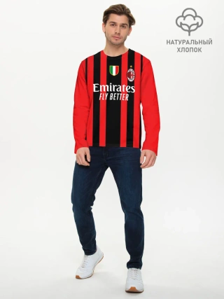 Мужской лонгслив базовый / Чалханоглу Милан 21/22 форма