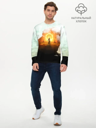 Мужской лонгслив базовый / For Honor Mirage