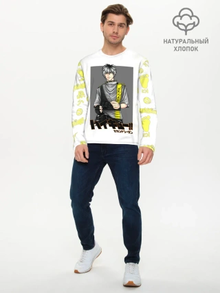 Мужской лонгслив базовый / Котаро Бокуто | Haikyuu!!