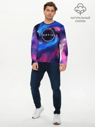 Мужской лонгслив базовый / Starfield / Старфилд