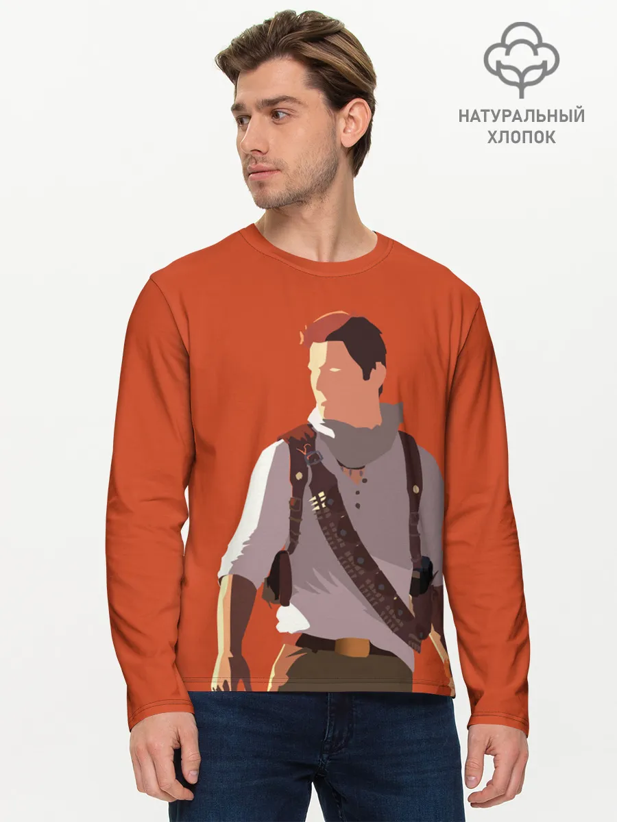 Мужской лонгслив базовый / Нейтан Морган