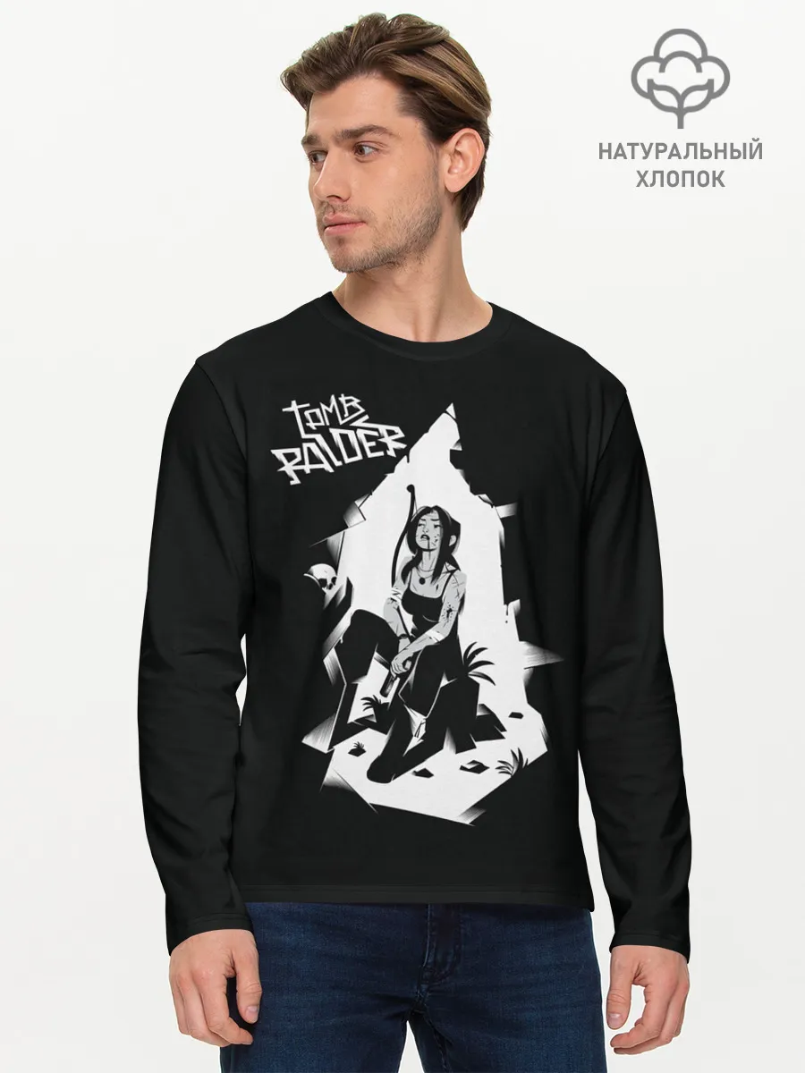 Мужской лонгслив базовый / BW Lara