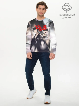 Мужской лонгслив базовый / Хяккимару | Такебо