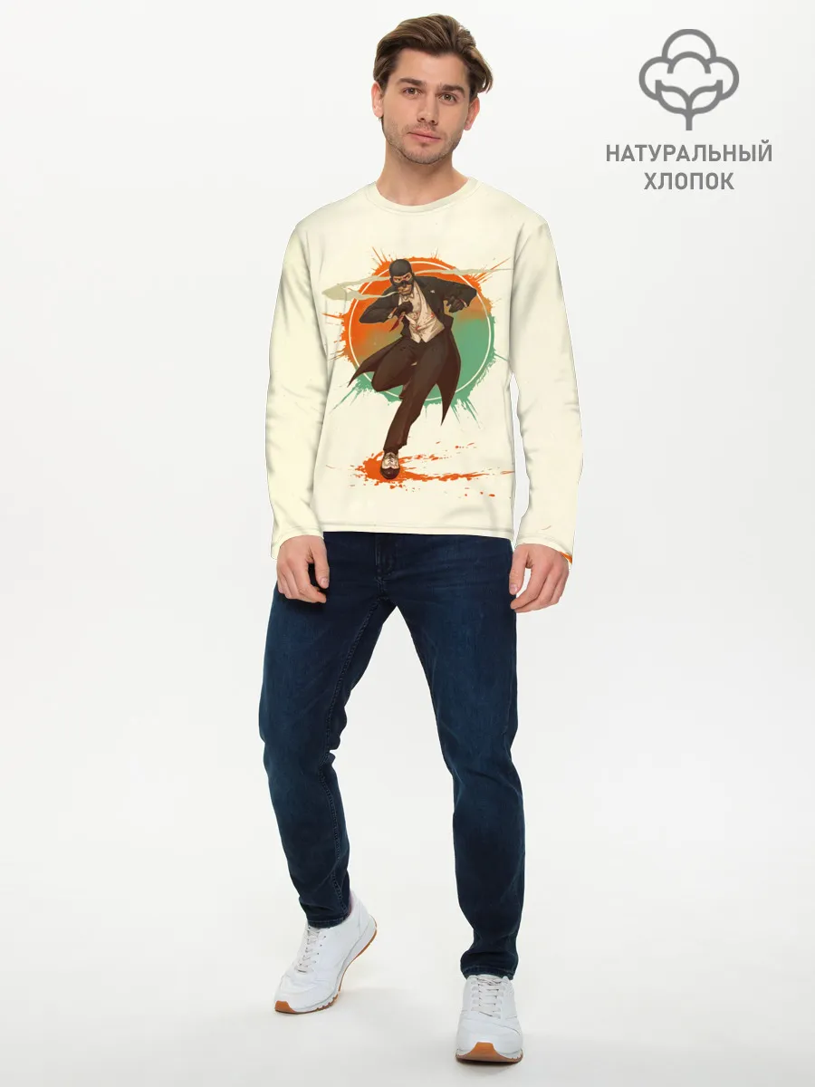 Мужской лонгслив базовый / Spy