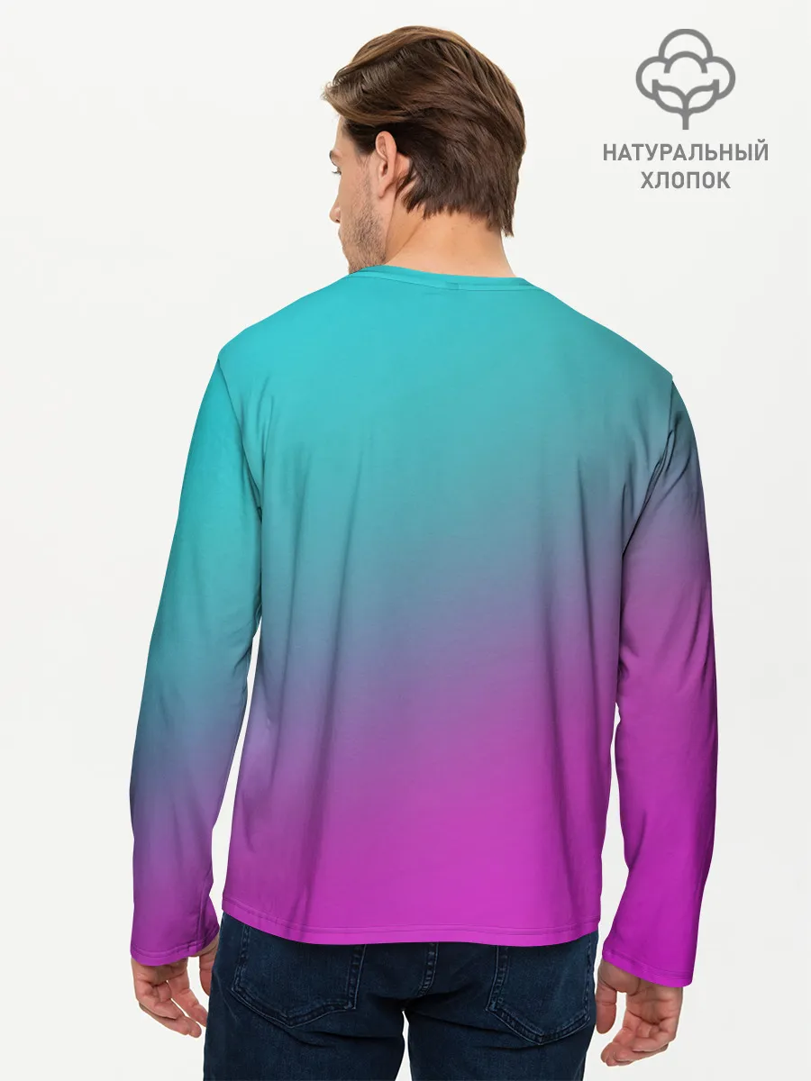 Мужской лонгслив базовый / Будь как разведчик