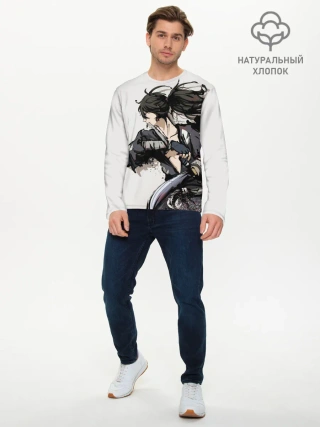 Мужской лонгслив базовый / ЯРОСТЬ ХЯККИМАРУ | ДОРОРО