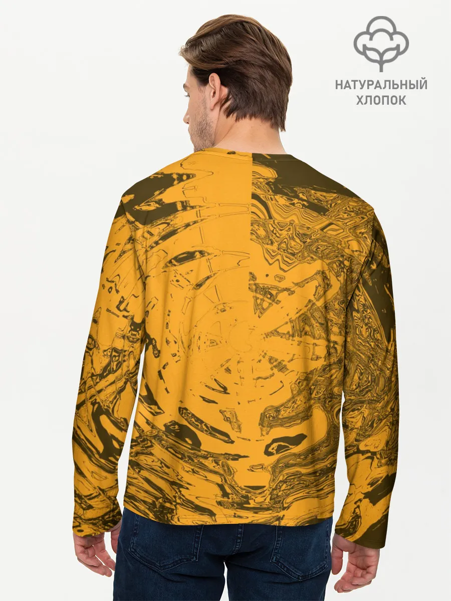 Мужской лонгслив базовый / Сплющенная сфера