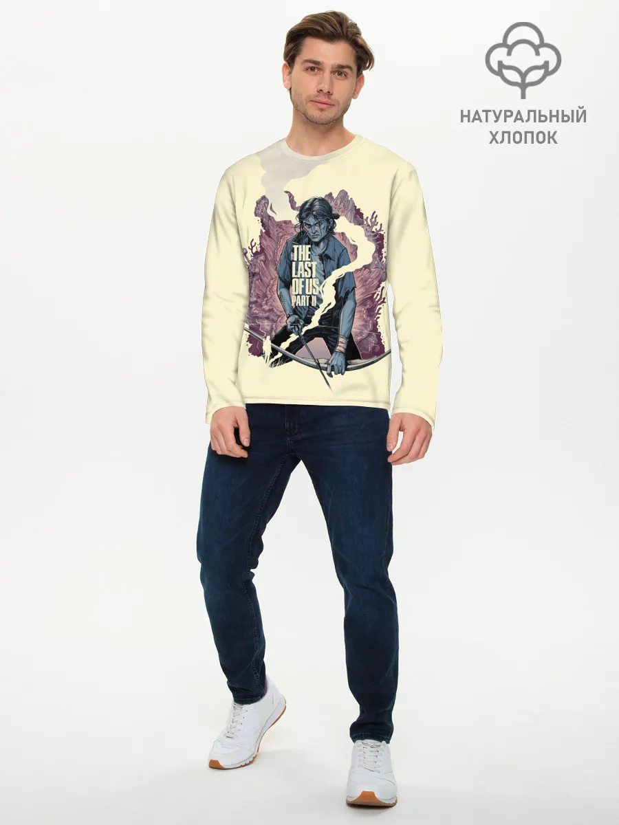 Мужской лонгслив базовый / Angry Elly