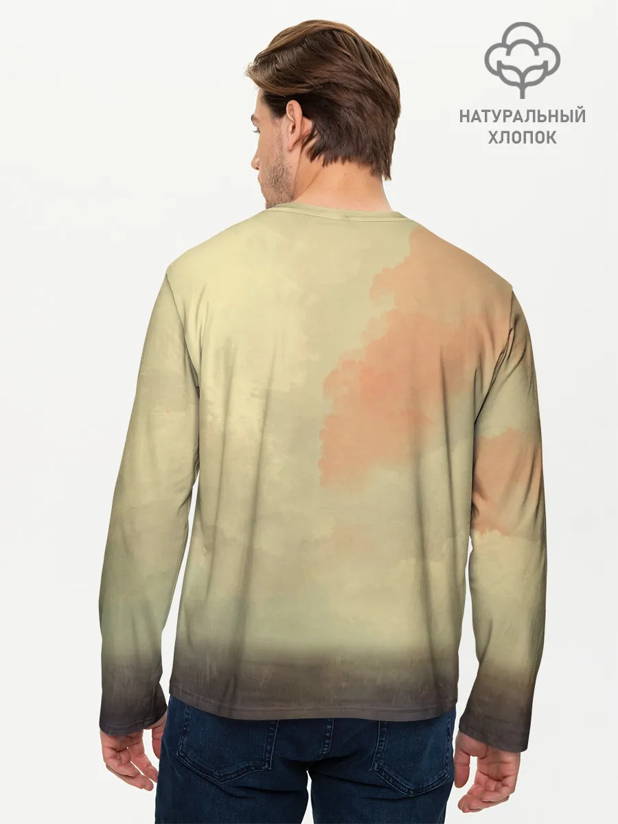 Мужской лонгслив базовый / Сталкер одиночка