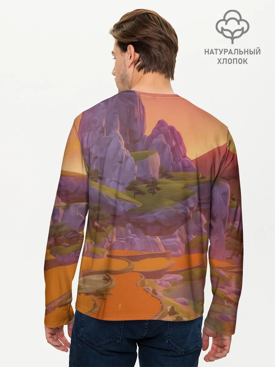 Мужской лонгслив базовый / DILUC
