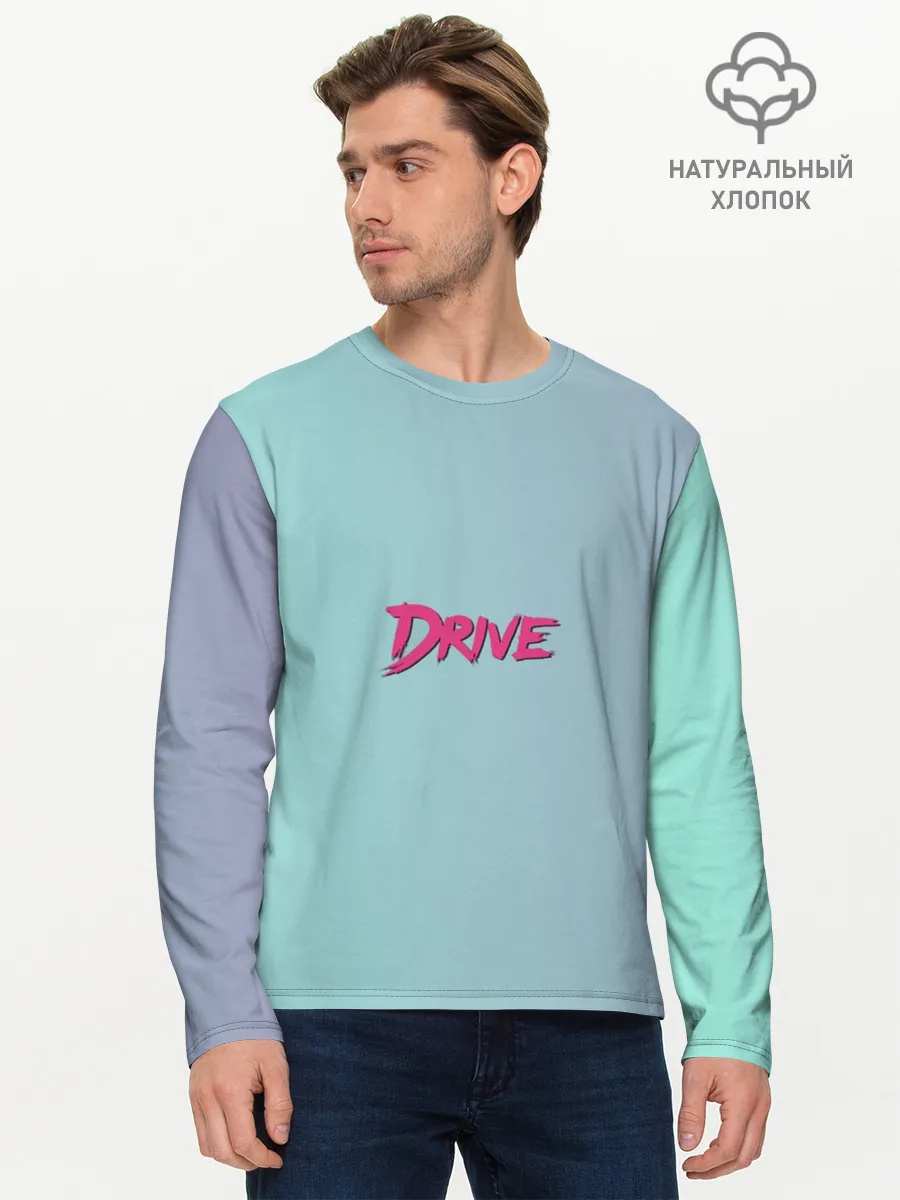 Мужской лонгслив базовый / В стиле Drive