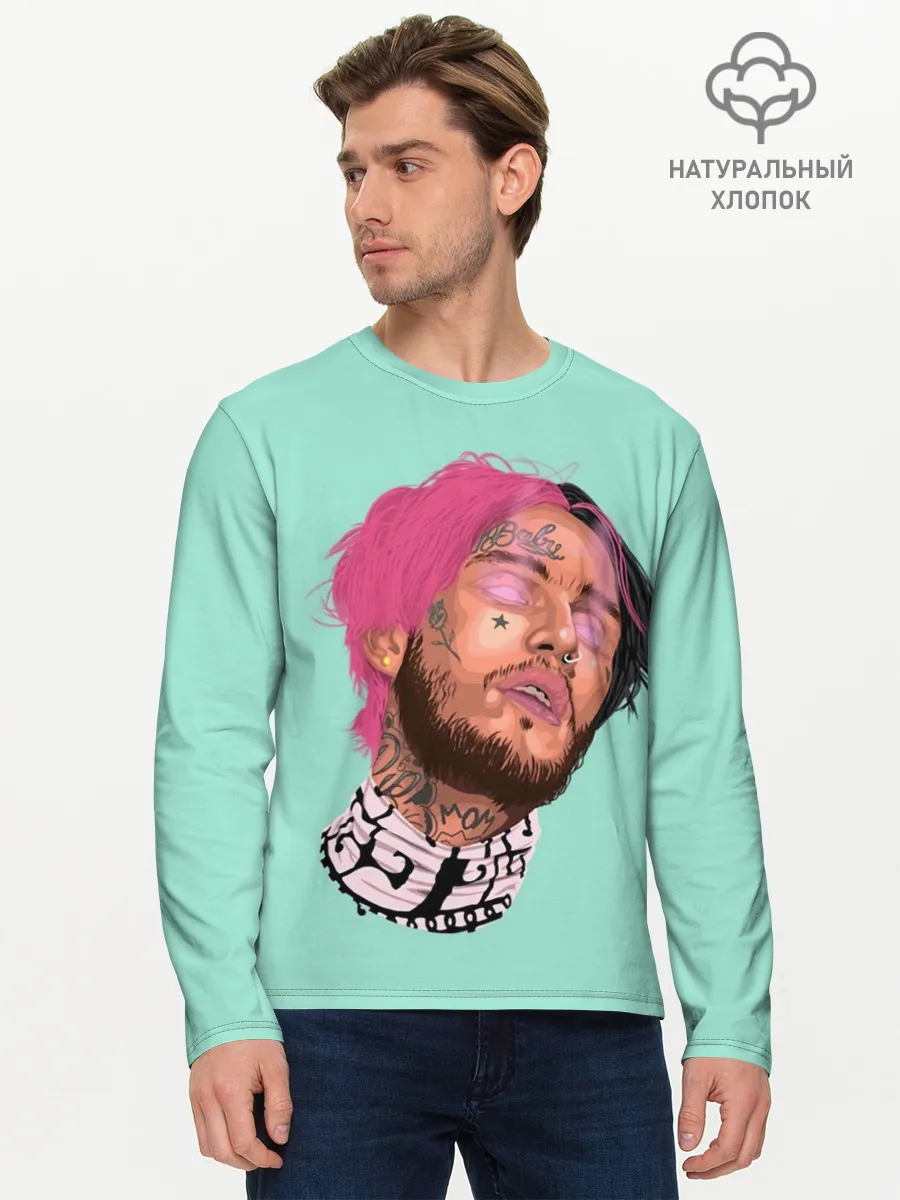 Мужской лонгслив базовый / Magic Lil Peep