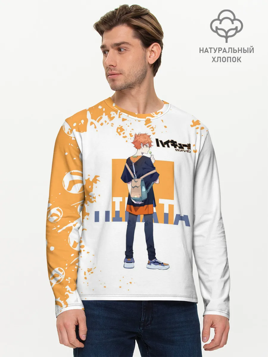 Мужской лонгслив базовый / Кей Цукишима | Haikyuu!!