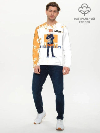 Мужской лонгслив базовый / Кей Цукишима | Haikyuu!!