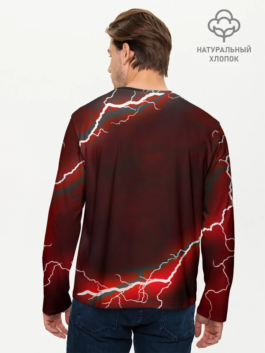 Мужской лонгслив базовый / НЕЛЬЗЯ ЖИТЬ В СТРАХЕ | ЖИЗНЬ БЕЗ СТРАХА