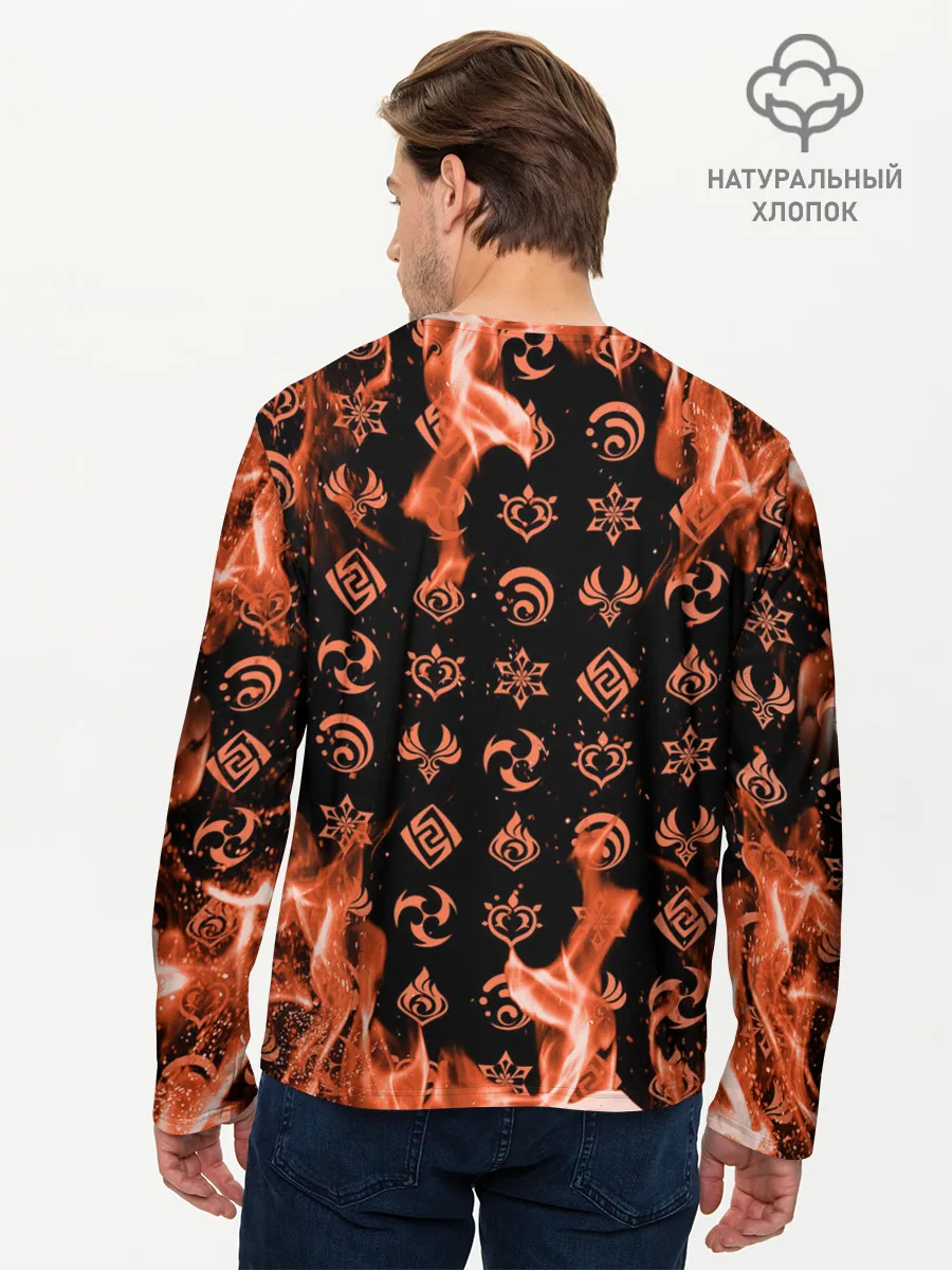 Мужской лонгслив базовый / DILUC