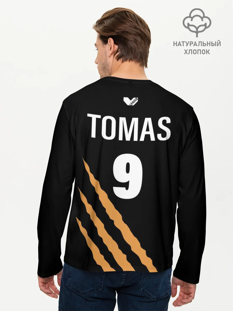 Мужской лонгслив базовый / 9 | MSBY | BLACK JACKALS