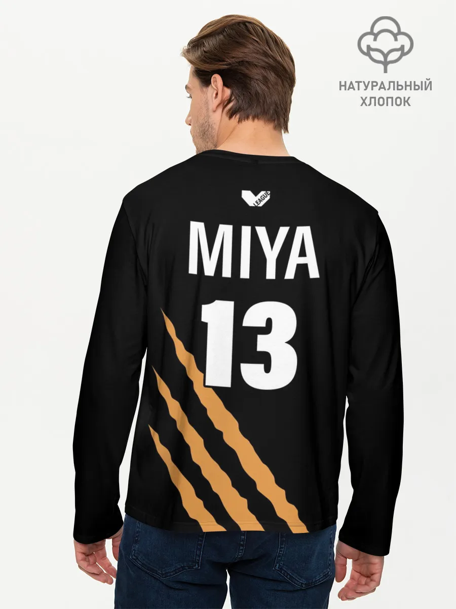 Мужской лонгслив базовый / 13 | MSBY | BLACK JACKALS