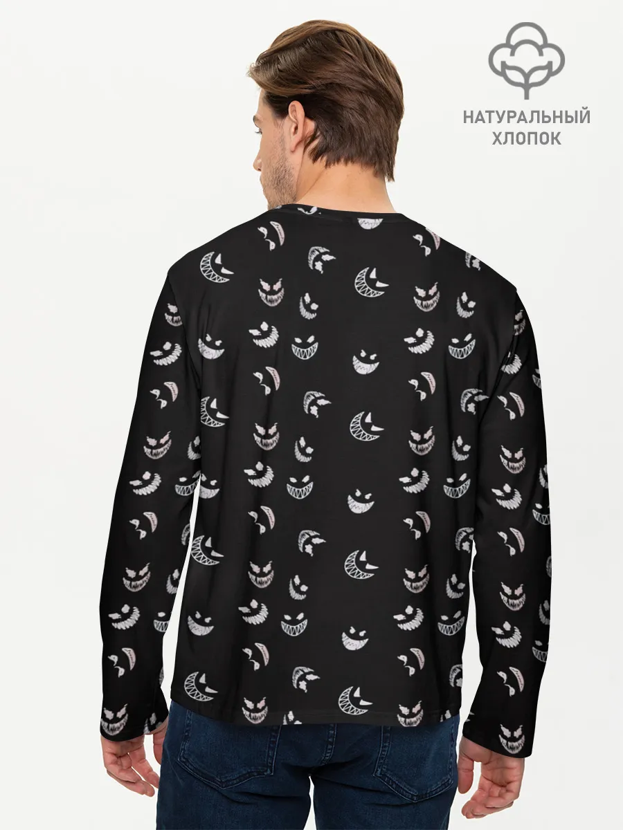 Мужской лонгслив базовый / Bloody Pyrokinesis