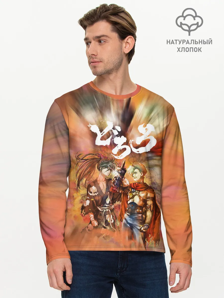 Мужской лонгслив базовый / Хяккимару | Hyakkimaru