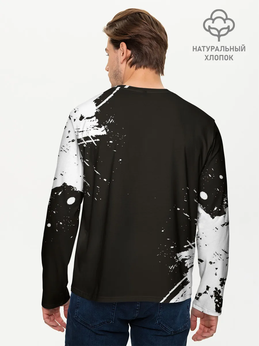 Мужской лонгслив базовый / Biwamaru | Бивамару монах