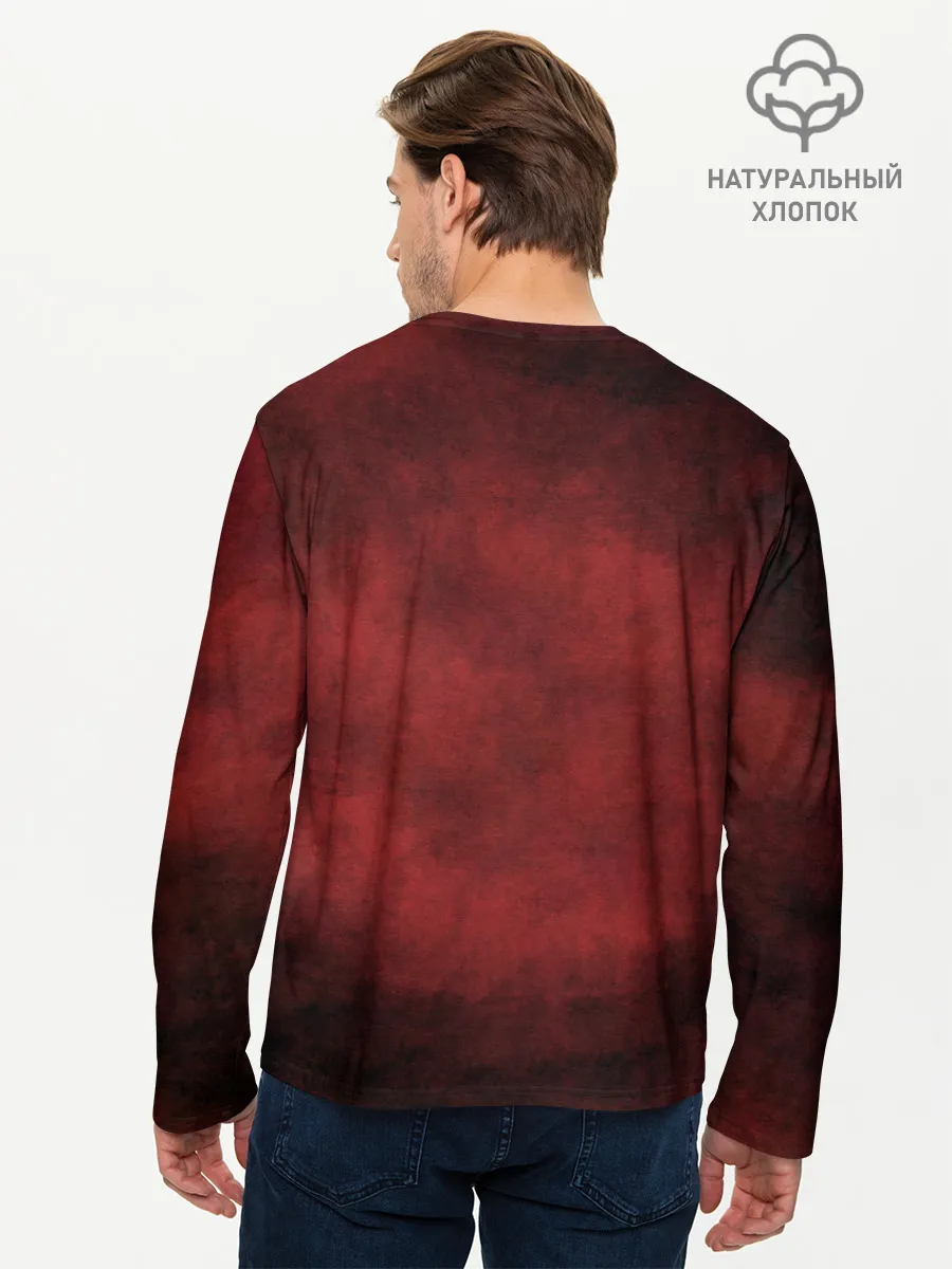 Мужской лонгслив базовый / Шоё Хината прыжок | Haikyu!!