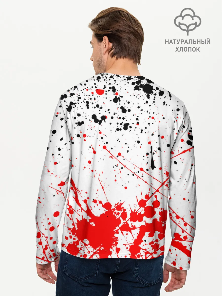 Мужской лонгслив базовый / Броня Берсерка.