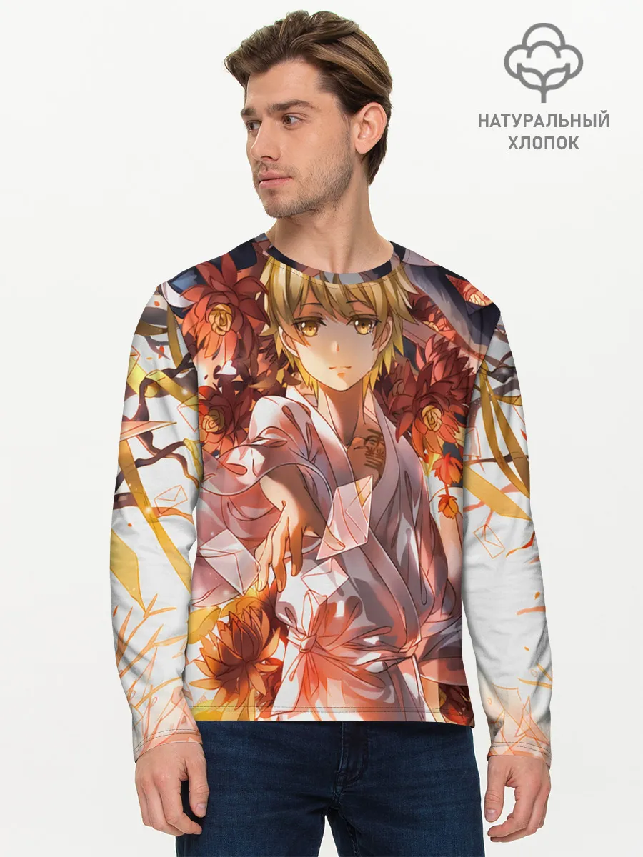 Мужской лонгслив базовый / Священный сосуд Секи