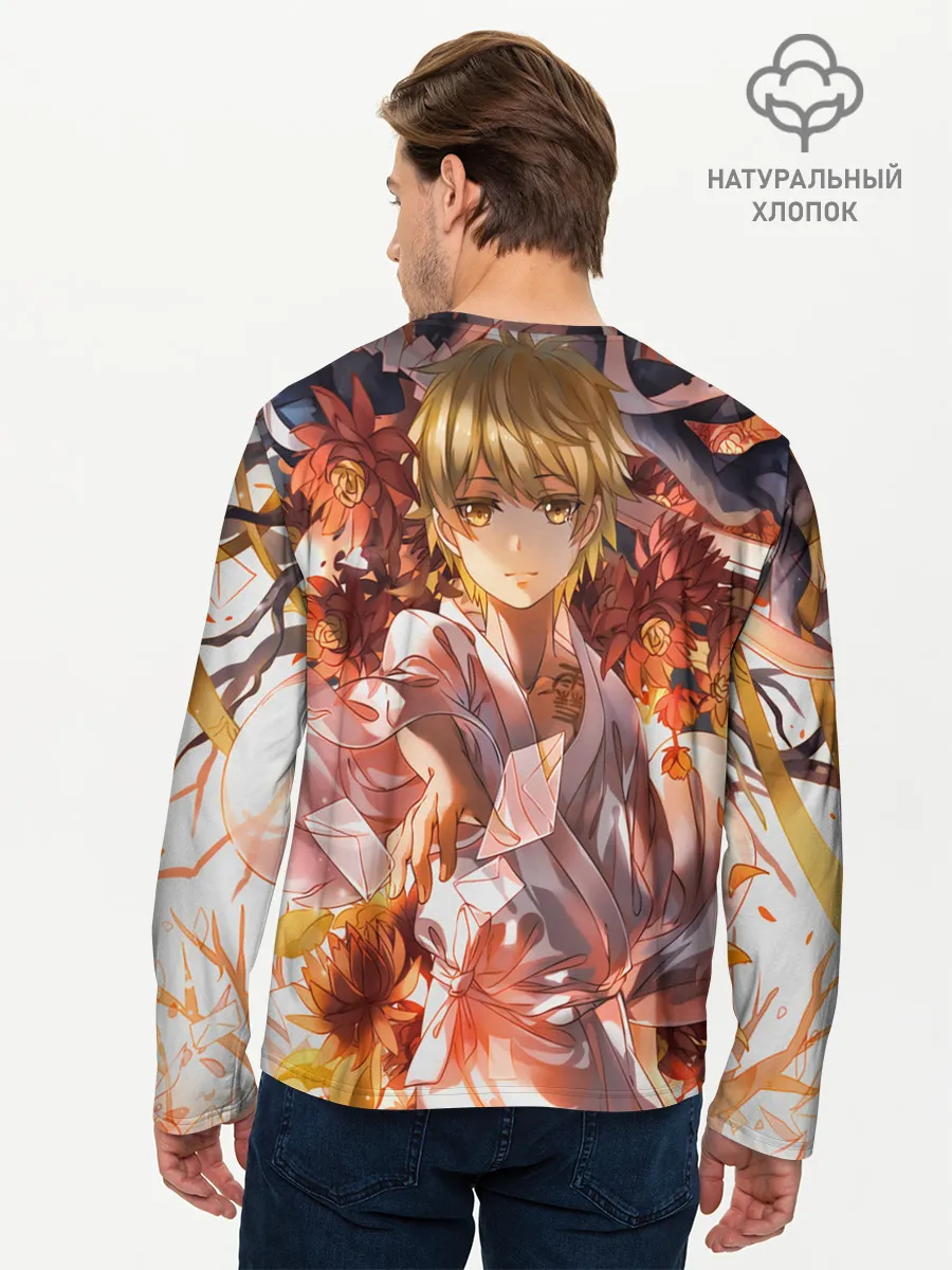 Мужской лонгслив базовый / Священный сосуд Секи