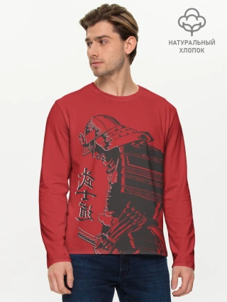 Мужской лонгслив базовый / Самурай