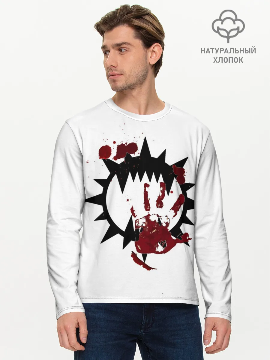 Мужской лонгслив базовый / Пожиратели миров