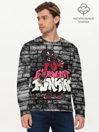 Мужской лонгслив базовый / Friday Night Funkin A.G.O.T.I.