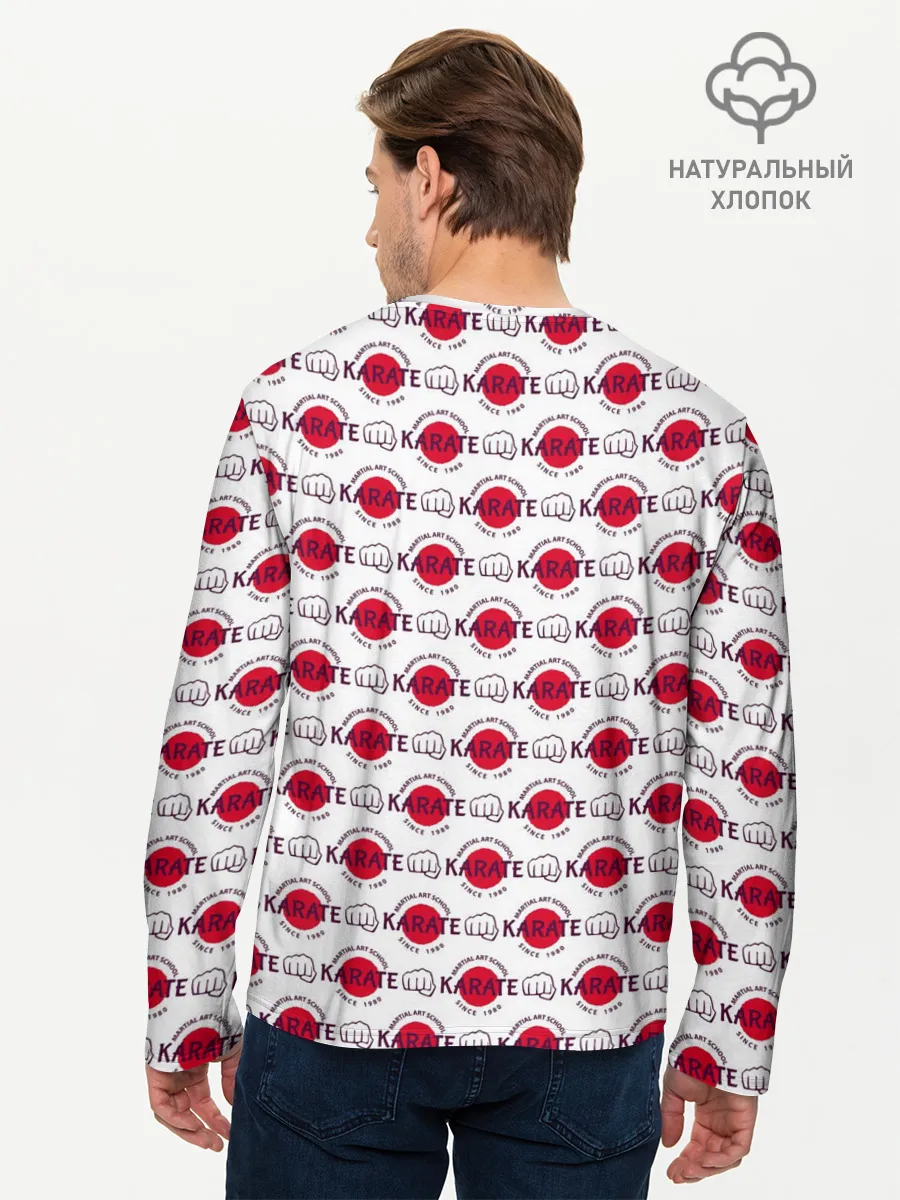 Мужской лонгслив базовый / KARATE