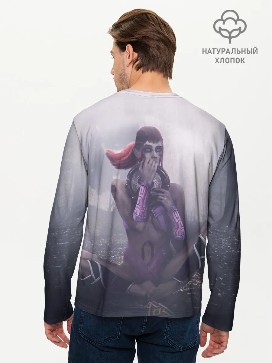 Мужской лонгслив базовый / Wei. The first Aegis | Dota 2