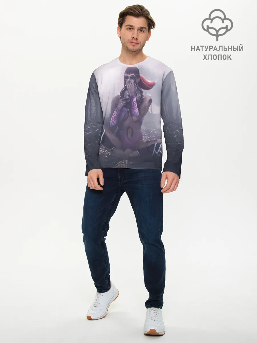 Мужской лонгслив базовый / Wei. The first Aegis | Dota 2