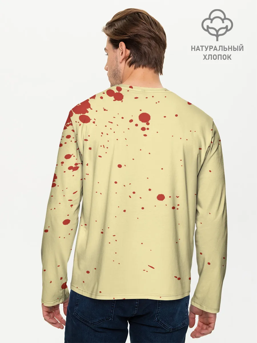 Мужской лонгслив базовый / Усопп One Piece. Большой куш