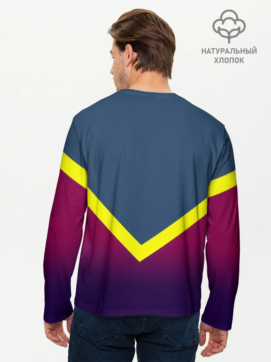 Мужской лонгслив базовый / Луффи One Piece. Большой куш