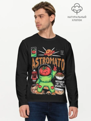 Мужской лонгслив базовый / Astromato