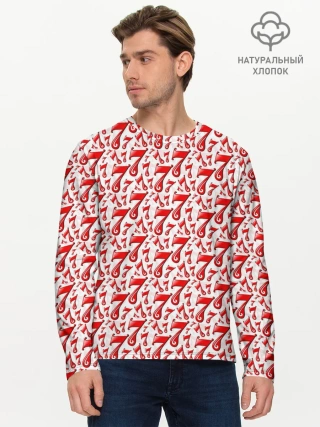 Мужской лонгслив базовый / Счастливчик