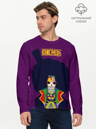 Мужской лонгслив базовый / Соул Кинг Брук | One Piece
