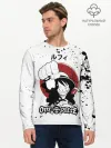 Мужской лонгслив базовый / Манки Д. Луффи One Piece