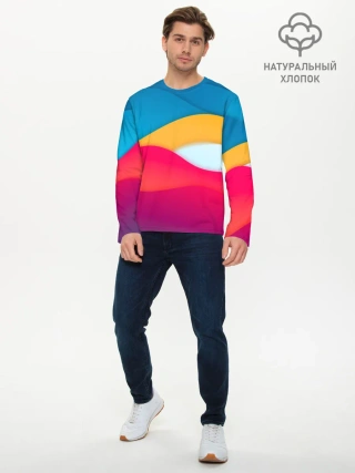 Мужской лонгслив базовый / Палитра Цвета