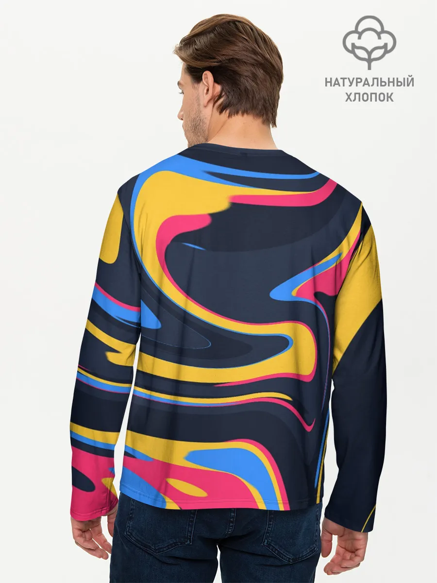 Мужской лонгслив базовый / Color Mix